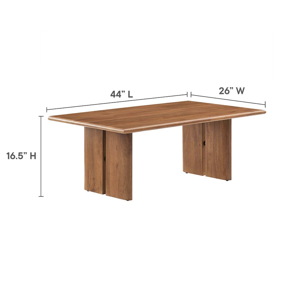 Amistad Wood Coffee Table. Picture 3