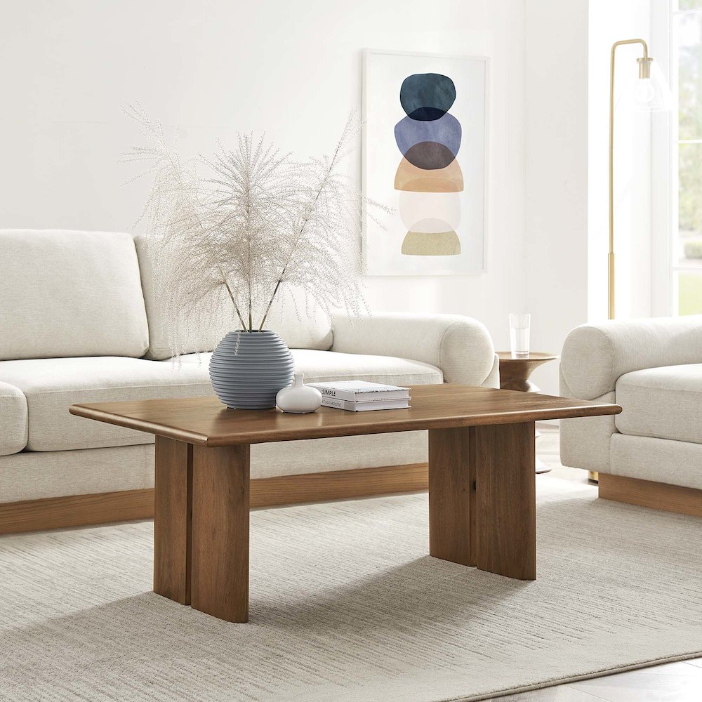Amistad Wood Coffee Table. Picture 8