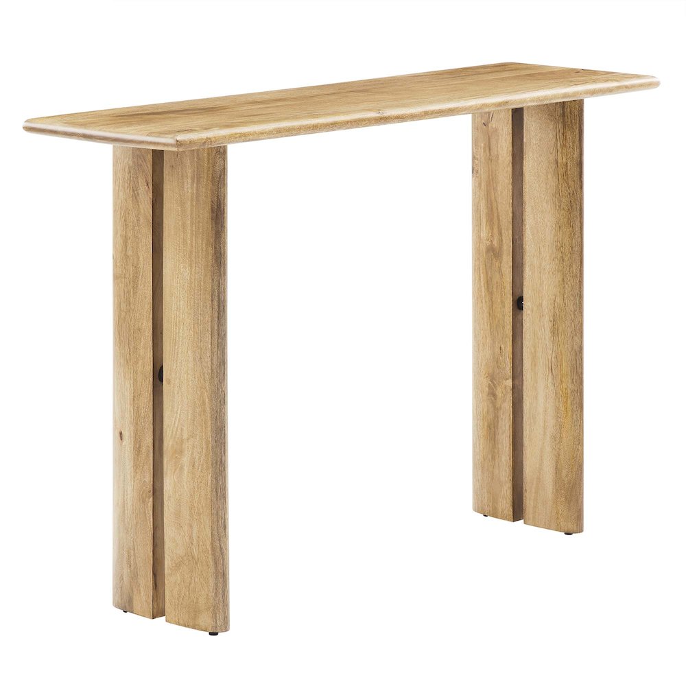 Amistad Wood Console Table. Picture 1