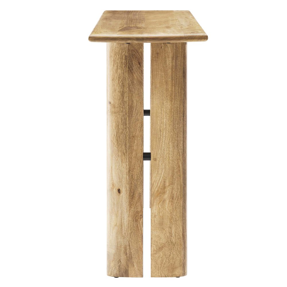 Amistad Wood Console Table. Picture 4