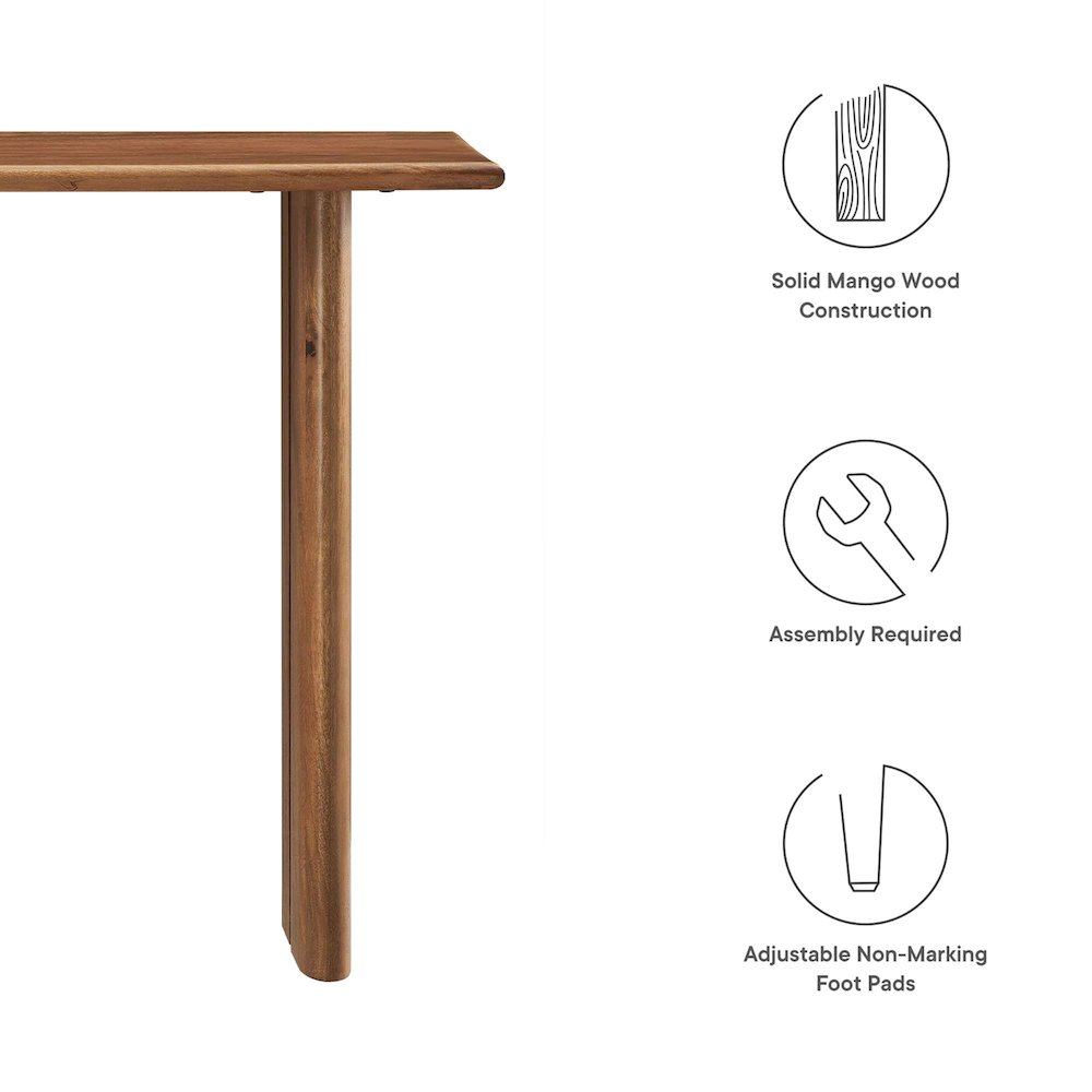 Amistad Wood Console Table. Picture 2
