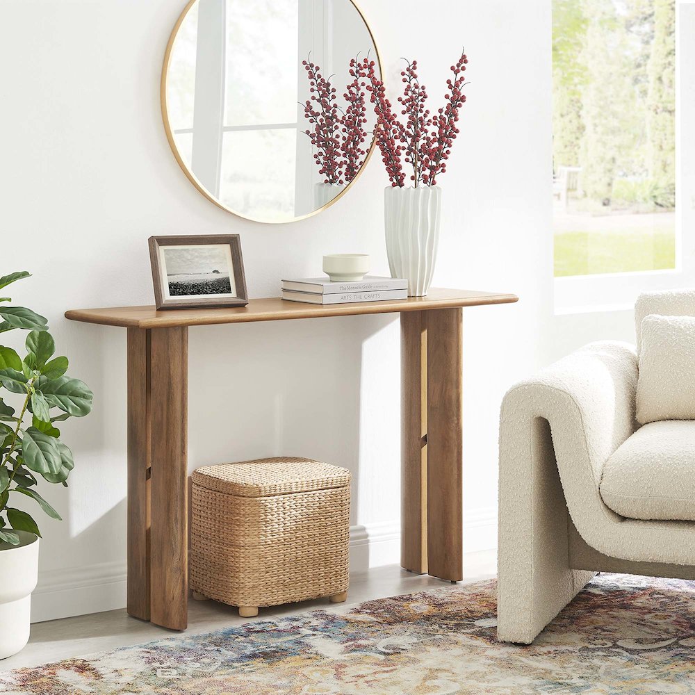 Amistad Wood Console Table. Picture 8