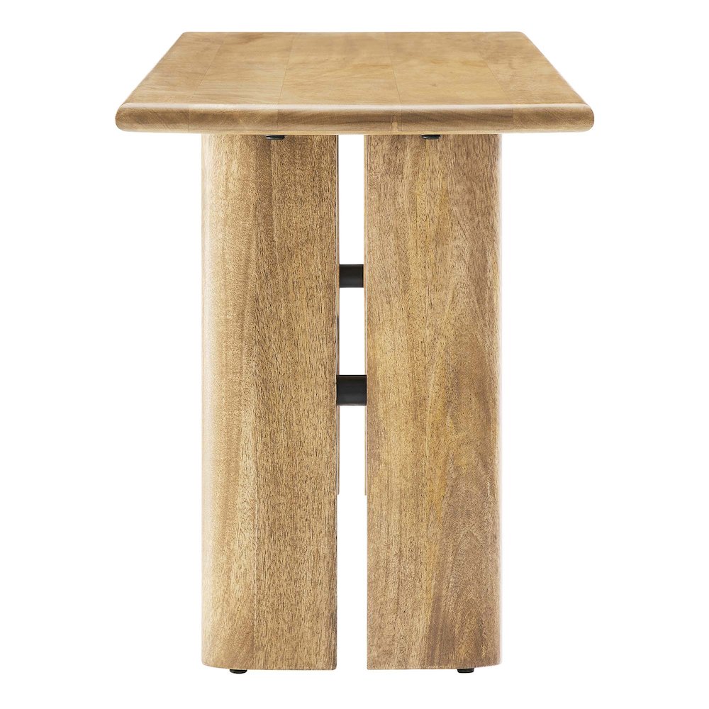 Amistad 46" Wood Bench. Picture 4