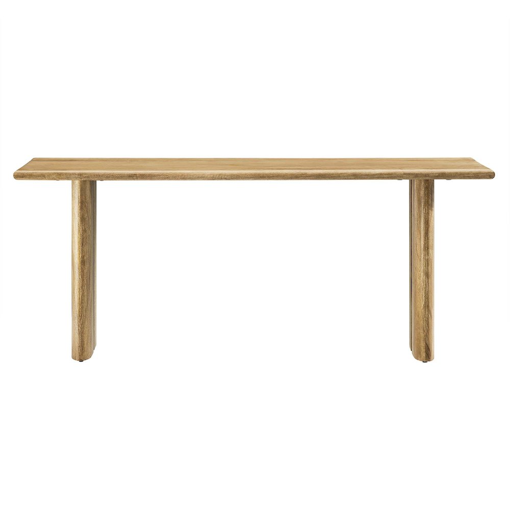 Amistad 46" Wood Bench. Picture 5