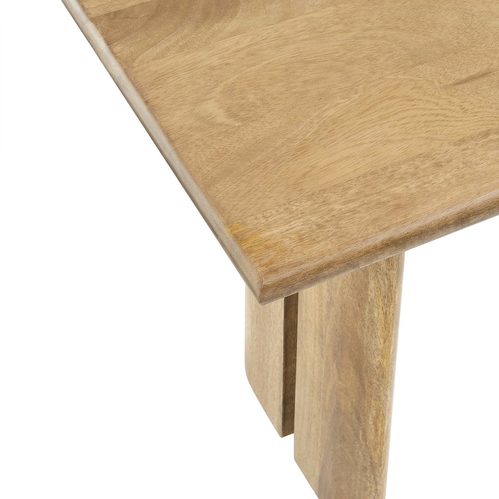 Amistad 46" Wood Bench. Picture 6