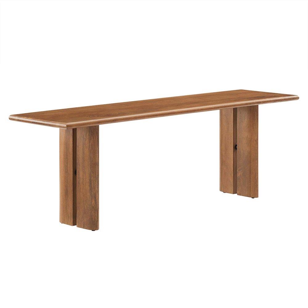 Amistad 58" Wood Bench. Picture 1