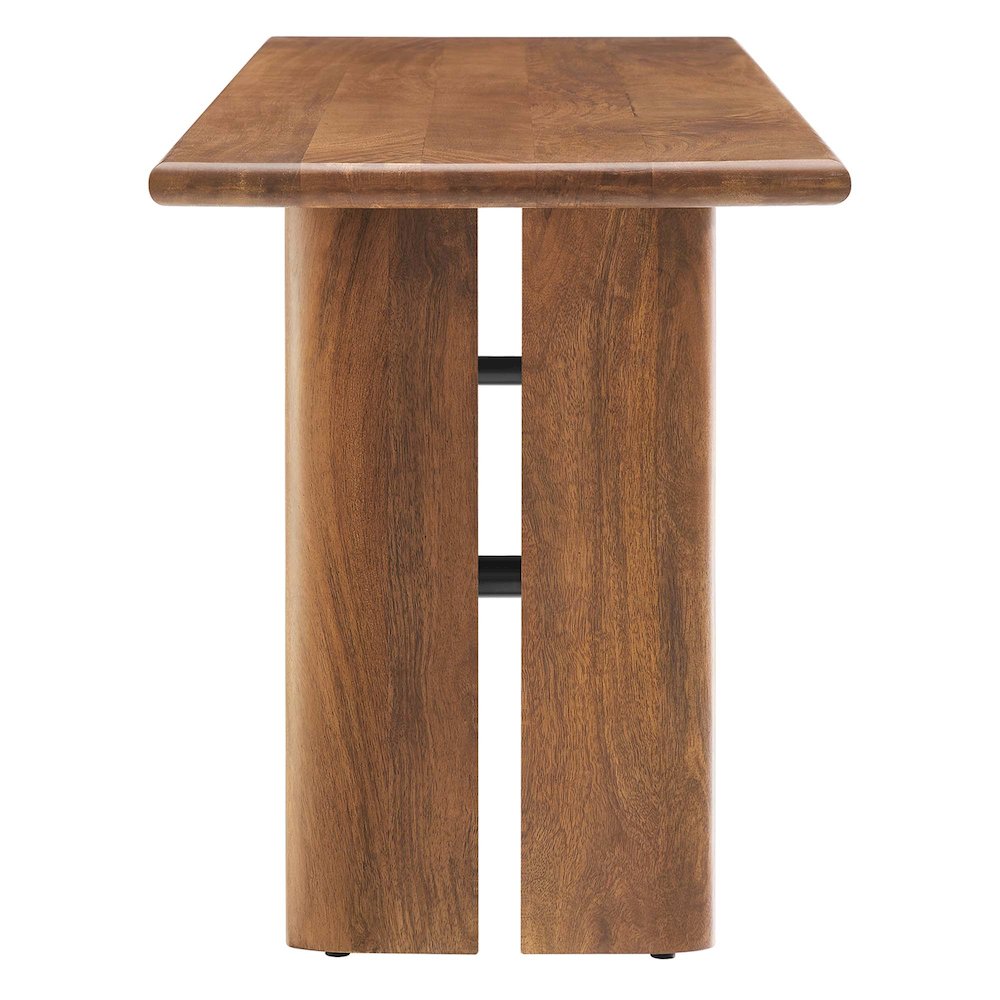 Amistad 58" Wood Bench. Picture 4