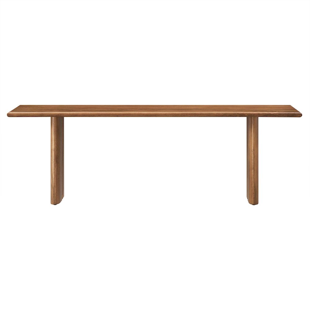 Amistad 58" Wood Bench. Picture 5