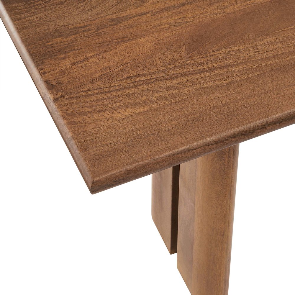 Amistad 58" Wood Bench. Picture 6