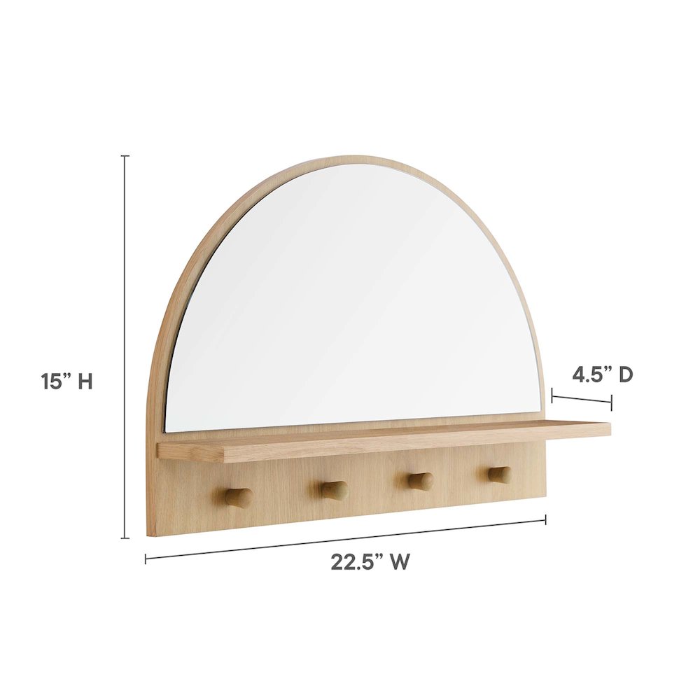 Moonbeam Arched Mirror. Picture 3