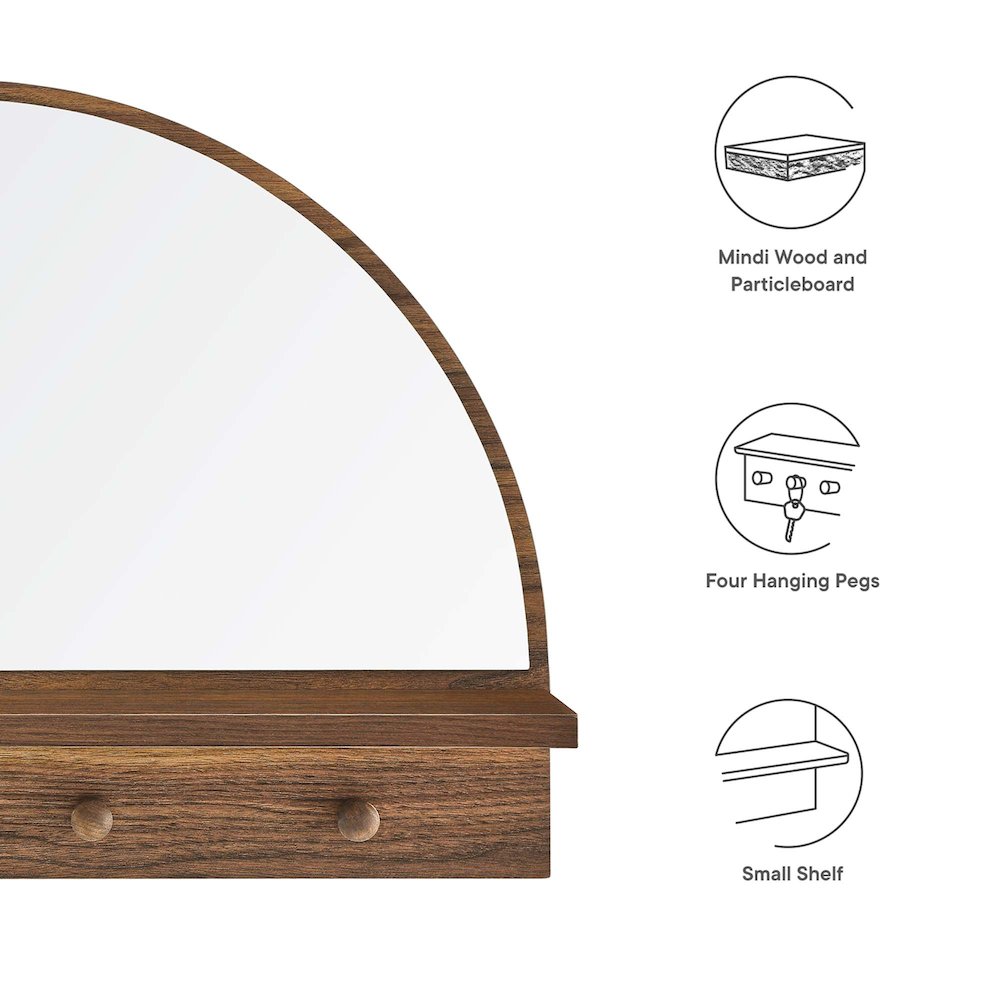 Moonbeam Arched Mirror. Picture 2