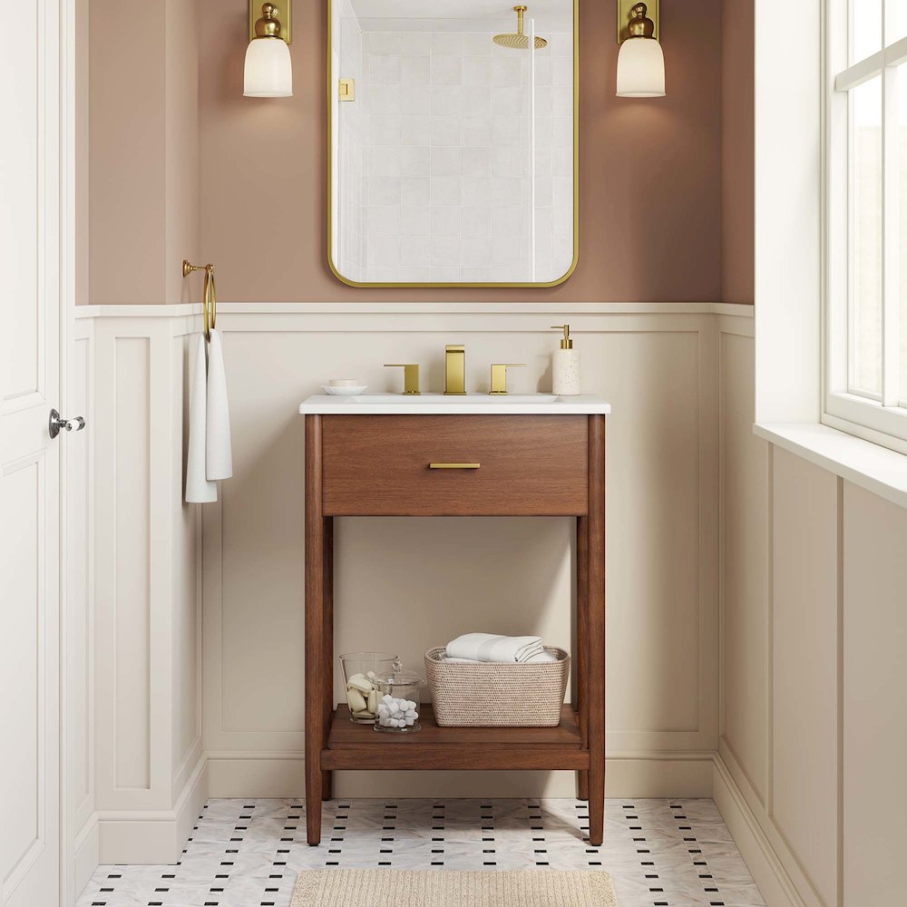 Zaire 24" Bathroom Vanity Cabinet (Sink Basin Not Included). Picture 9