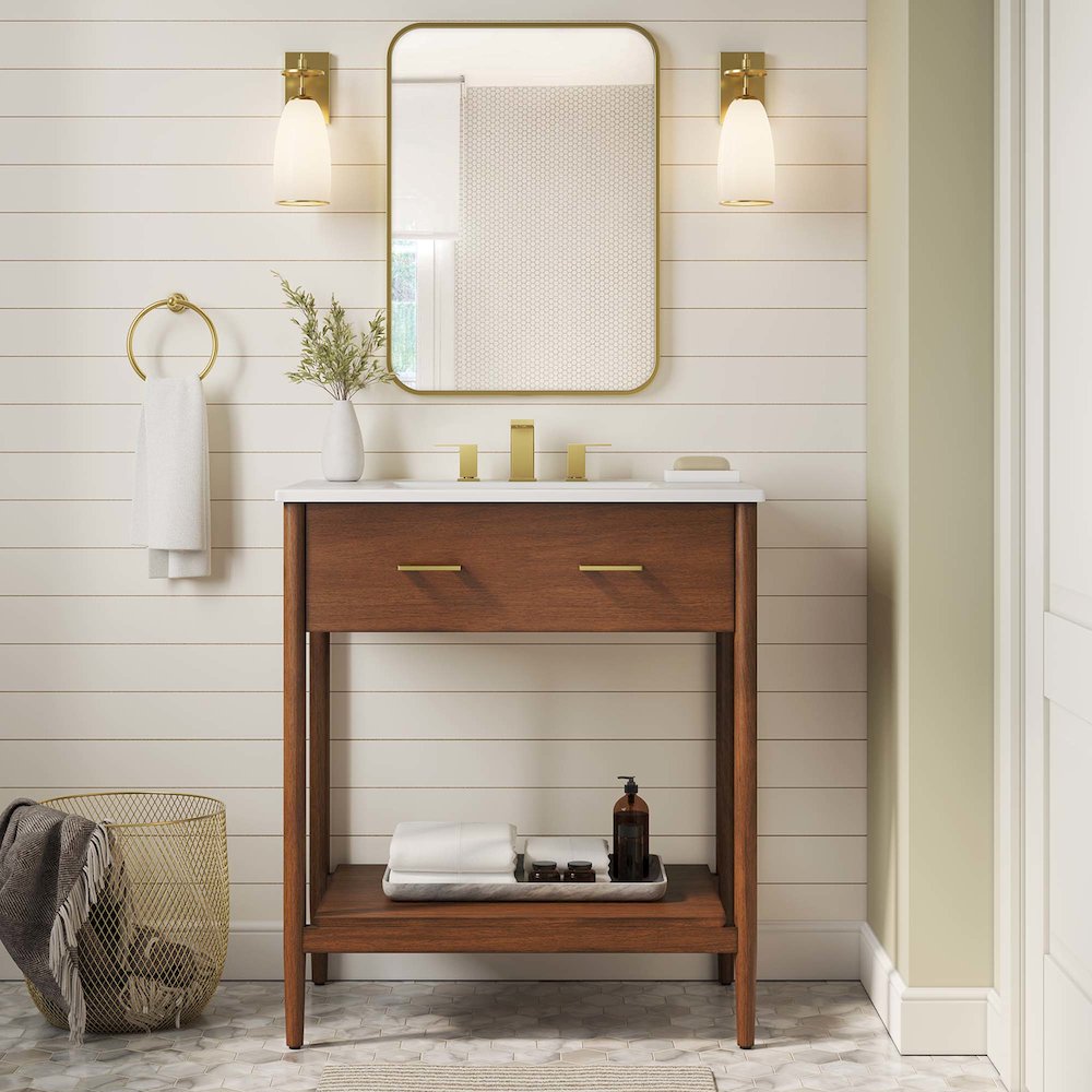 Zaire 30" Bathroom Vanity Cabinet (Sink Basin Not Included). Picture 10