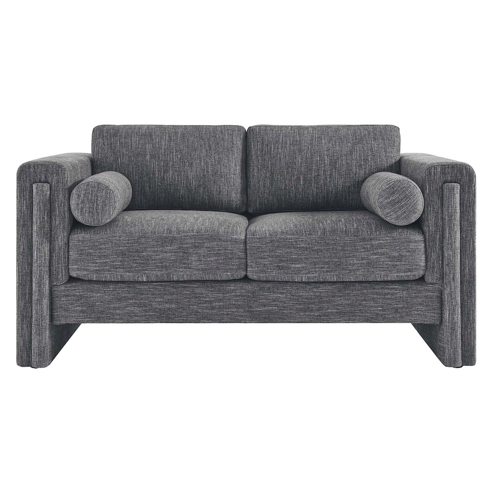 Visible Fabric Loveseat. Picture 6