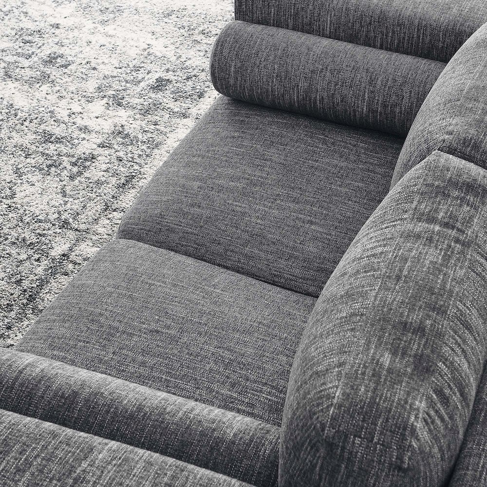 Visible Fabric Loveseat. Picture 9