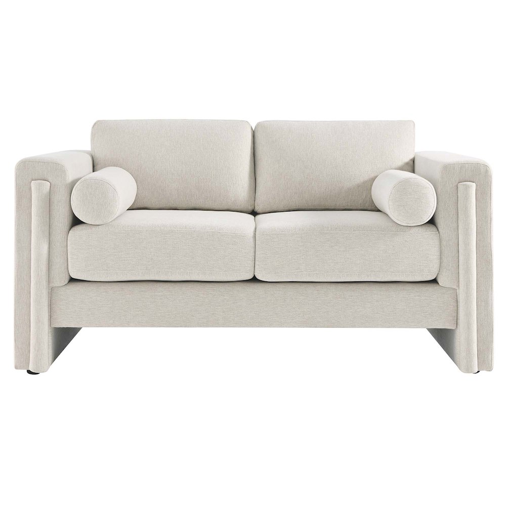Visible Fabric Loveseat. Picture 6