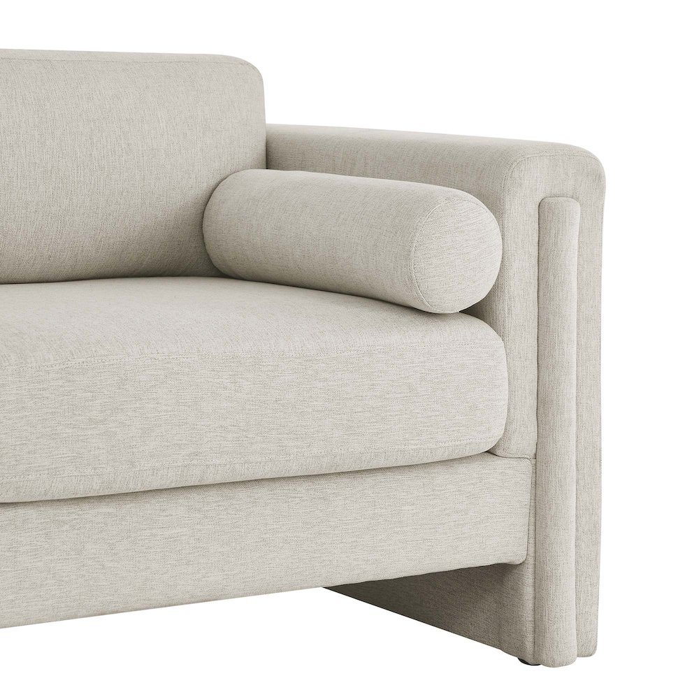 Visible Fabric Loveseat. Picture 7