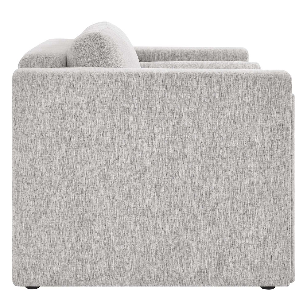 Visible Fabric Loveseat. Picture 4