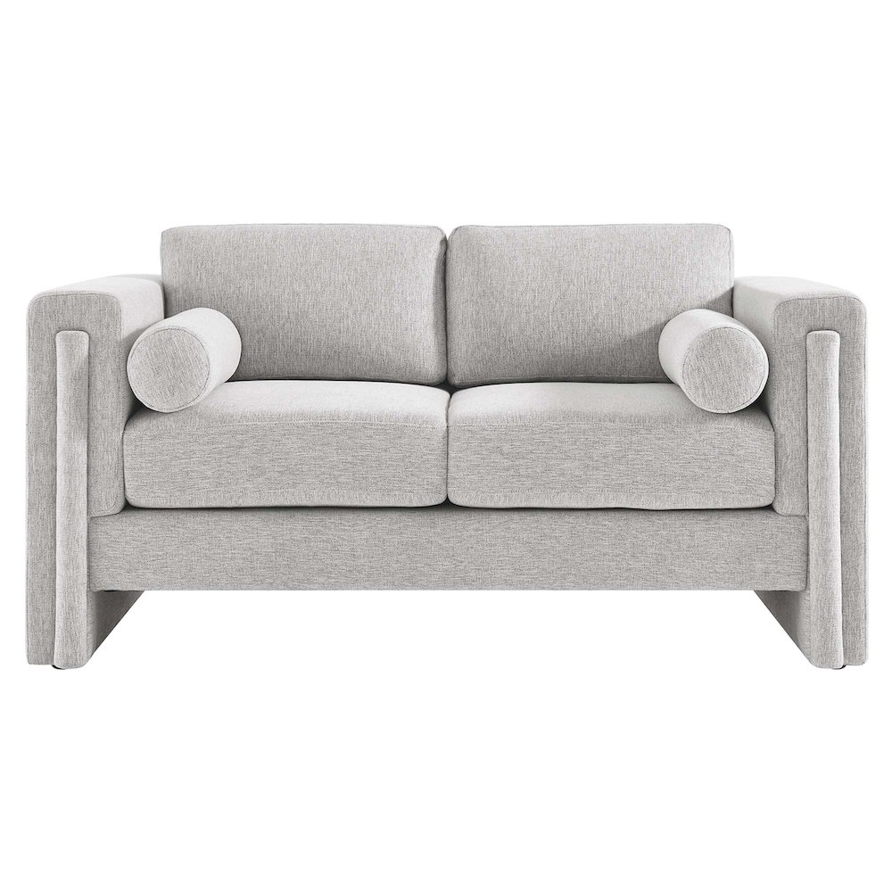 Visible Fabric Loveseat. Picture 6
