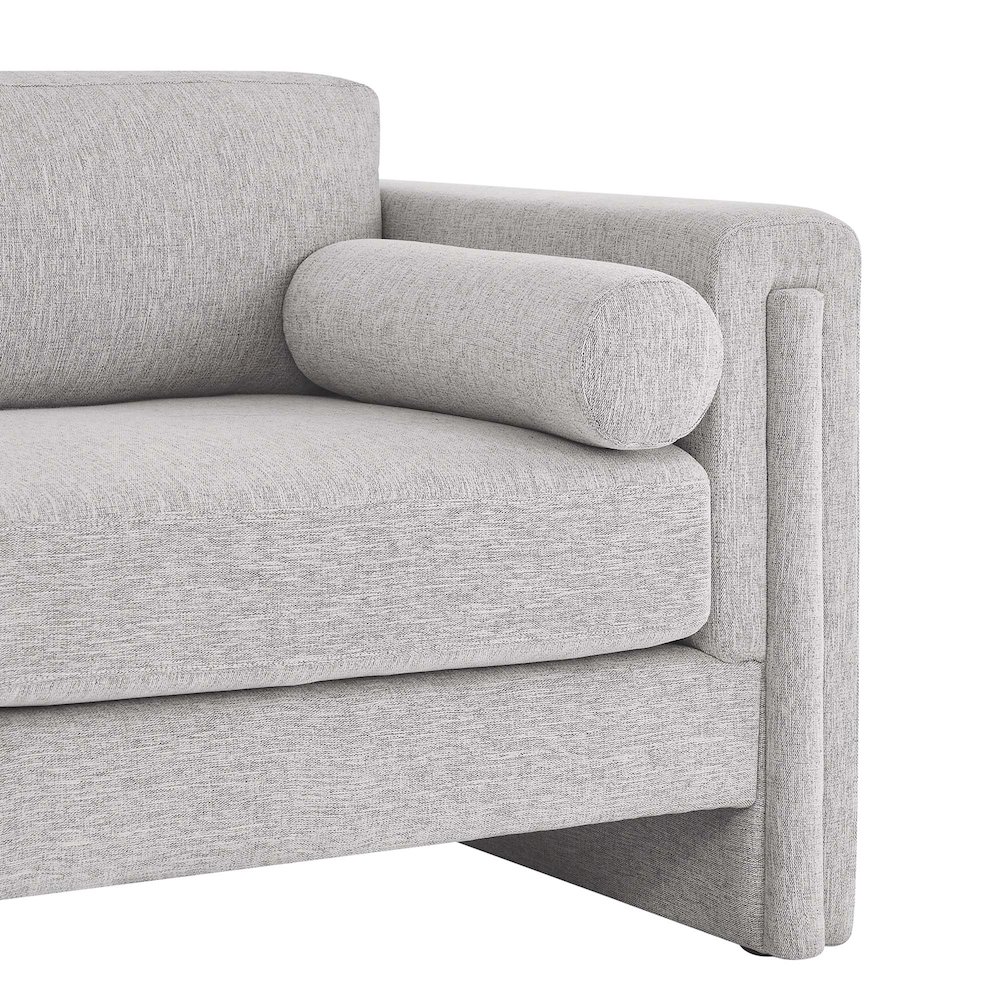 Visible Fabric Loveseat. Picture 7