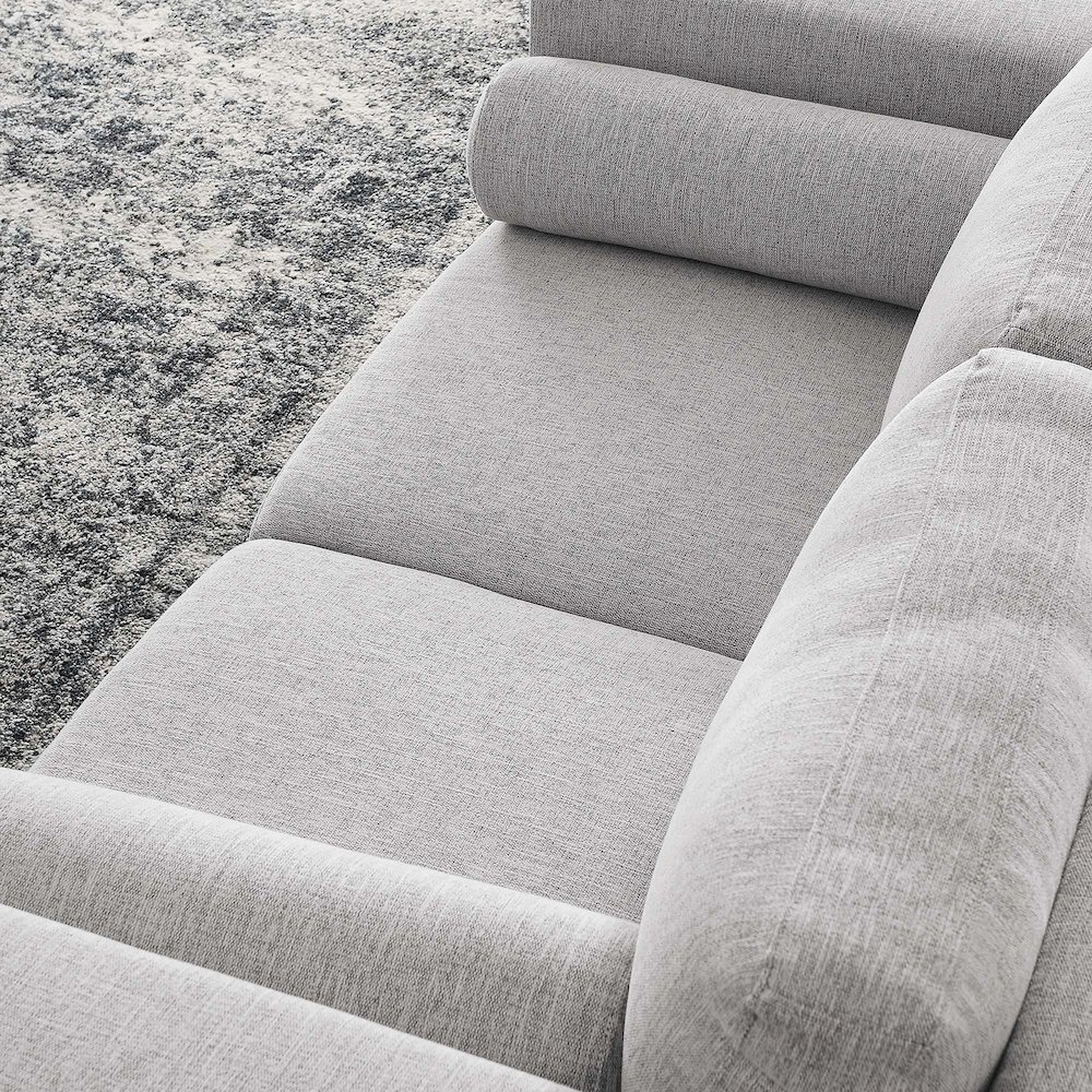 Visible Fabric Loveseat. Picture 9