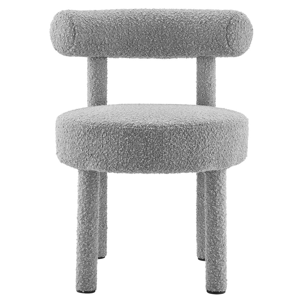 Toulouse Boucle Fabric Dining Chair. Picture 6