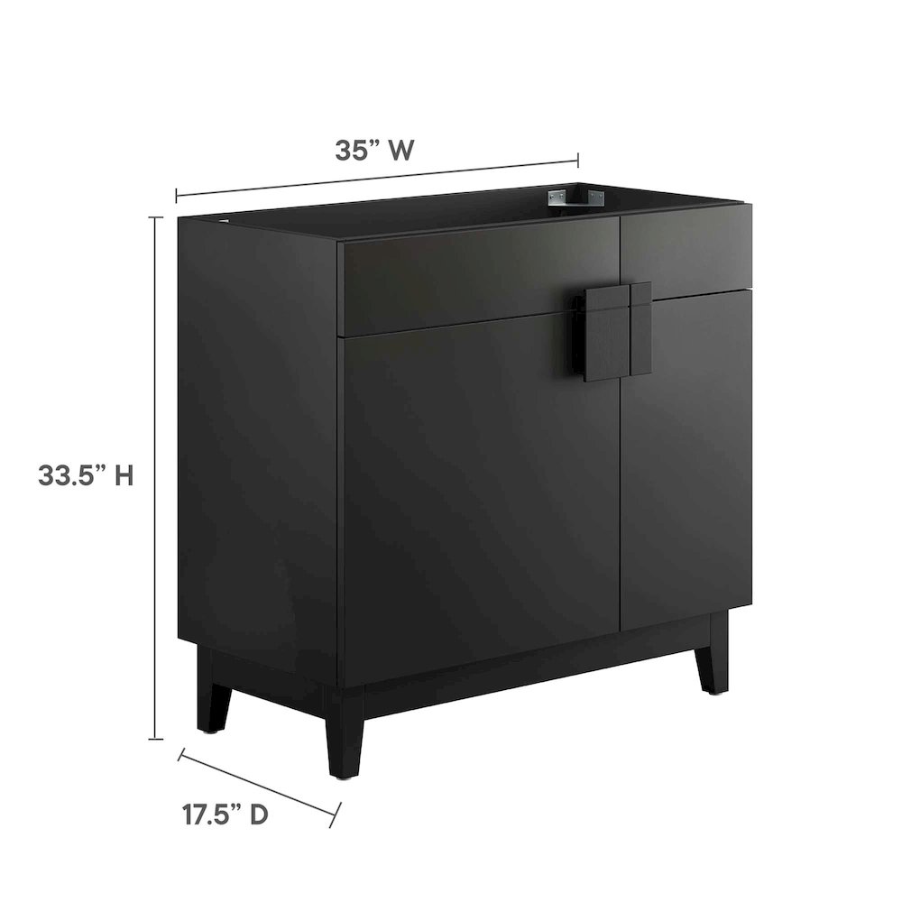 Miles 36” Bathroom Vanity Cabinet (Sink Basin Not Included). Picture 3
