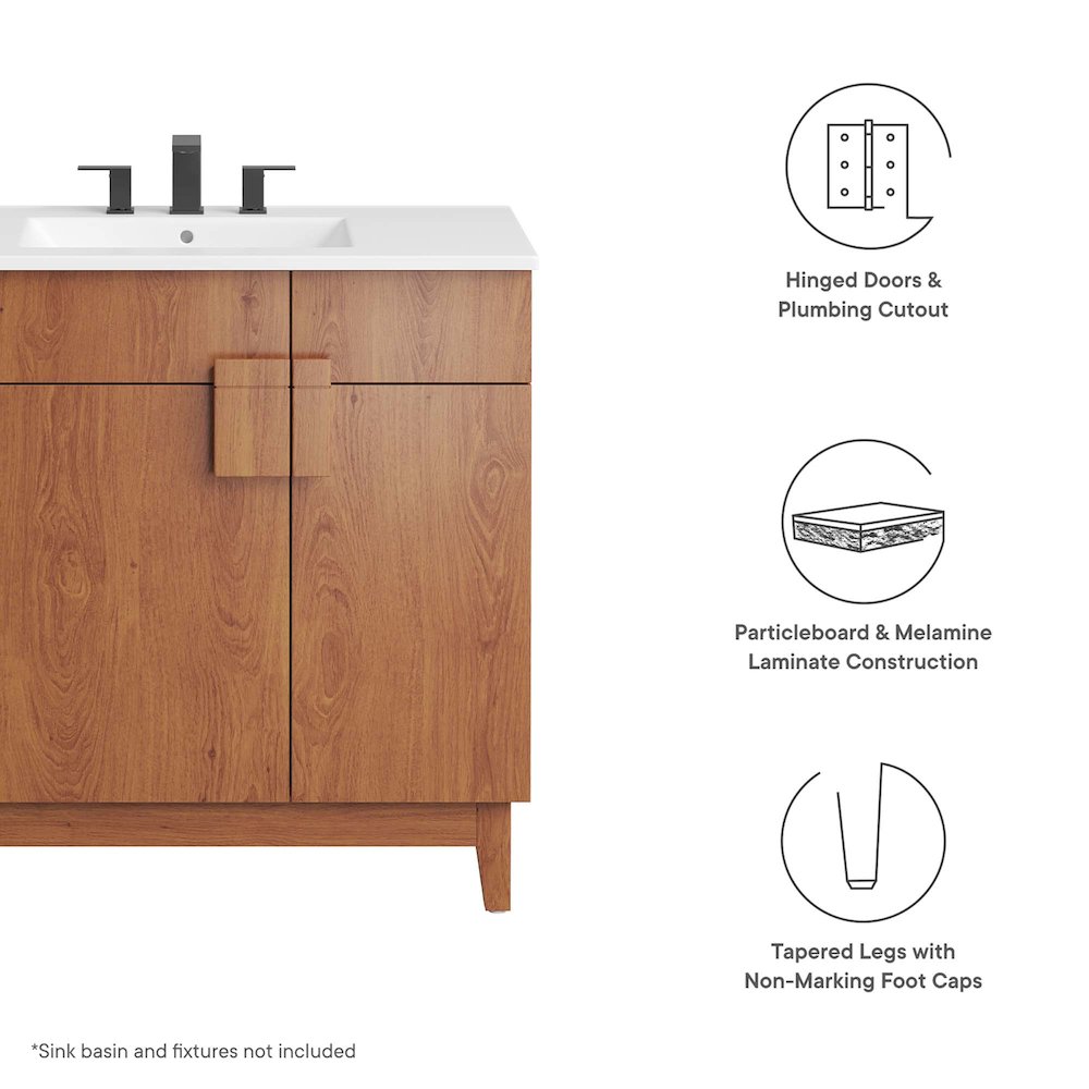 Miles 36” Bathroom Vanity Cabinet (Sink Basin Not Included). Picture 2