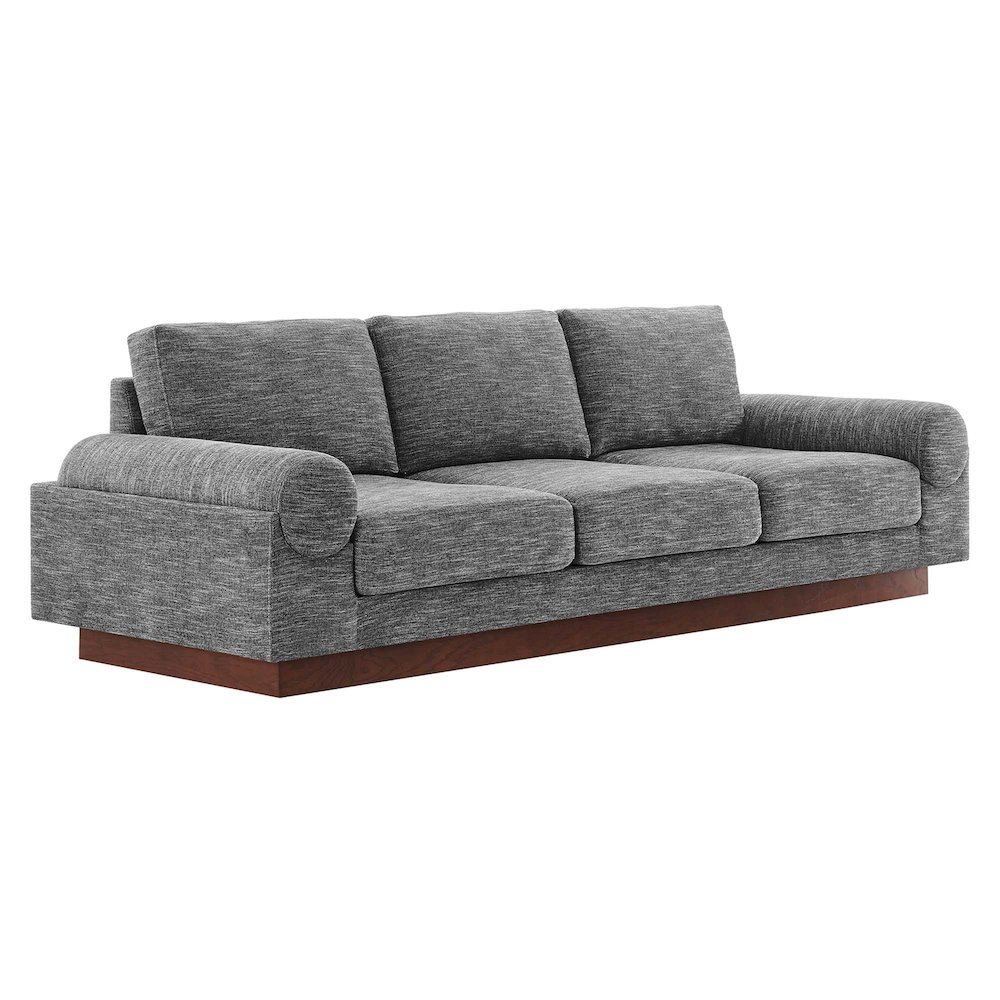 Oasis Upholstered Fabric Sofa. Picture 1