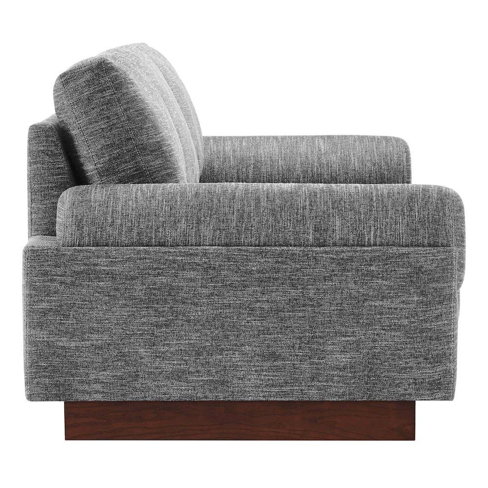 Oasis Upholstered Fabric Sofa. Picture 4