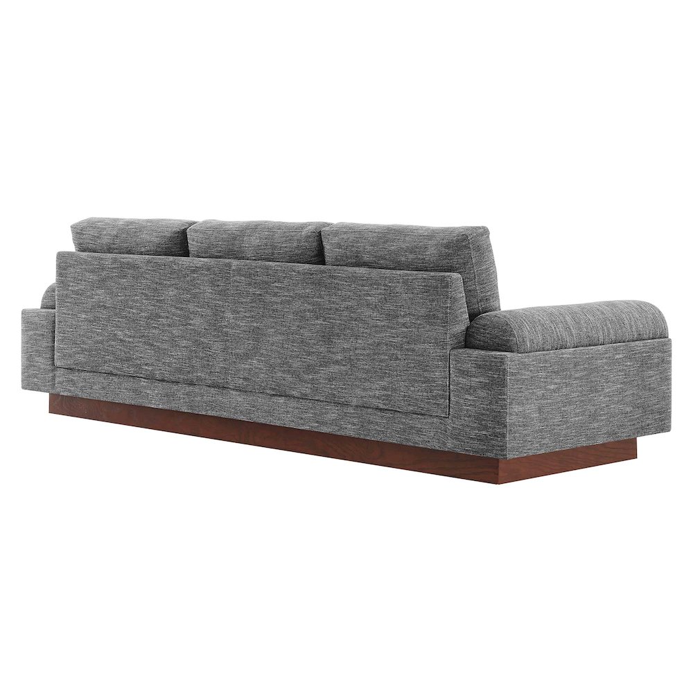Oasis Upholstered Fabric Sofa. Picture 5