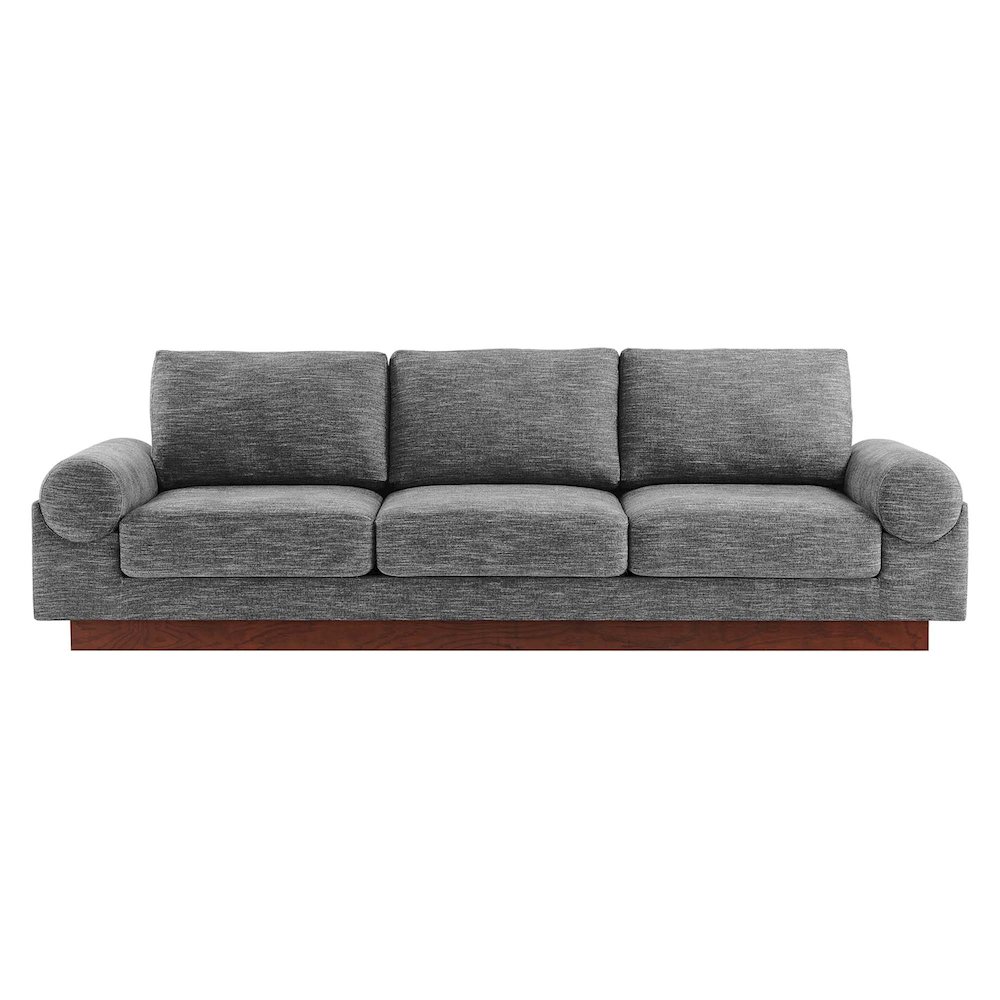 Oasis Upholstered Fabric Sofa. Picture 6