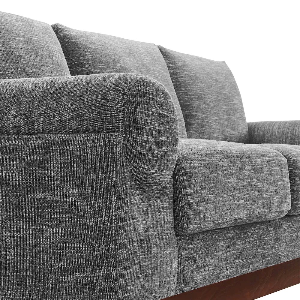 Oasis Upholstered Fabric Sofa. Picture 7