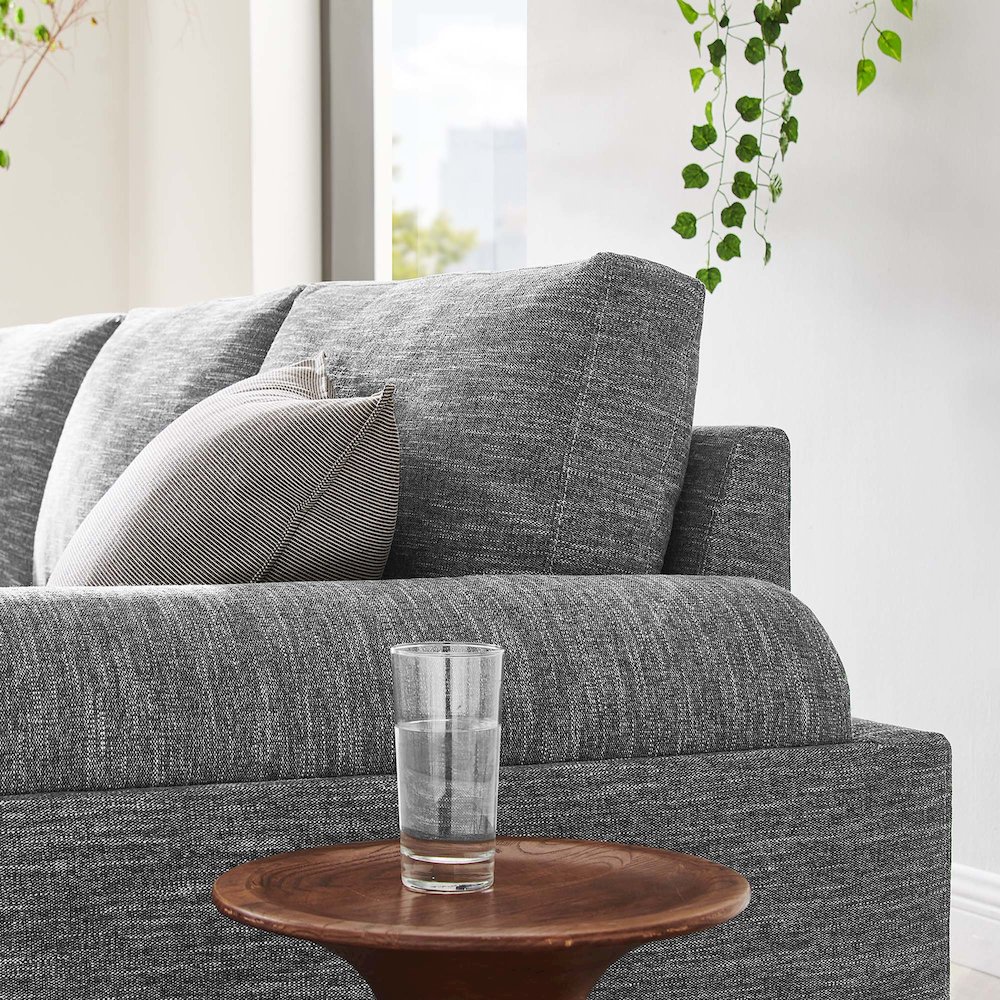 Oasis Upholstered Fabric Sofa. Picture 9