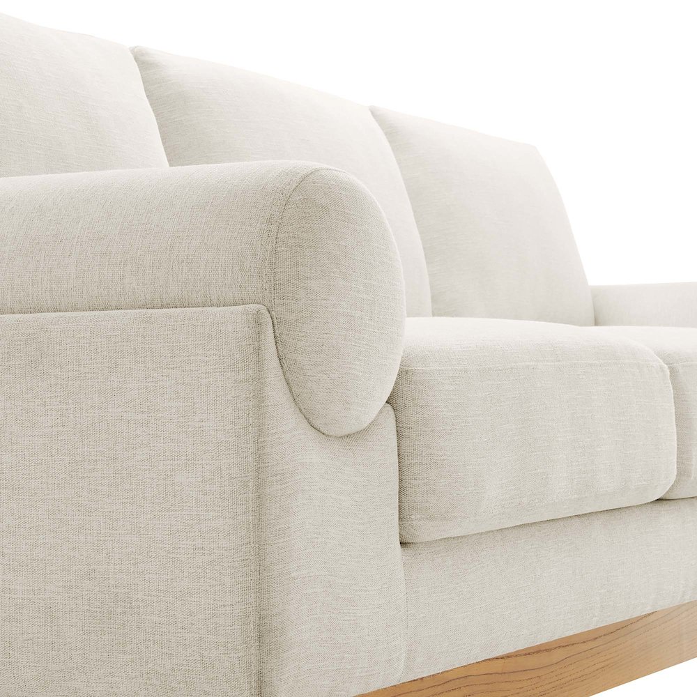Oasis Upholstered Fabric Sofa. Picture 7