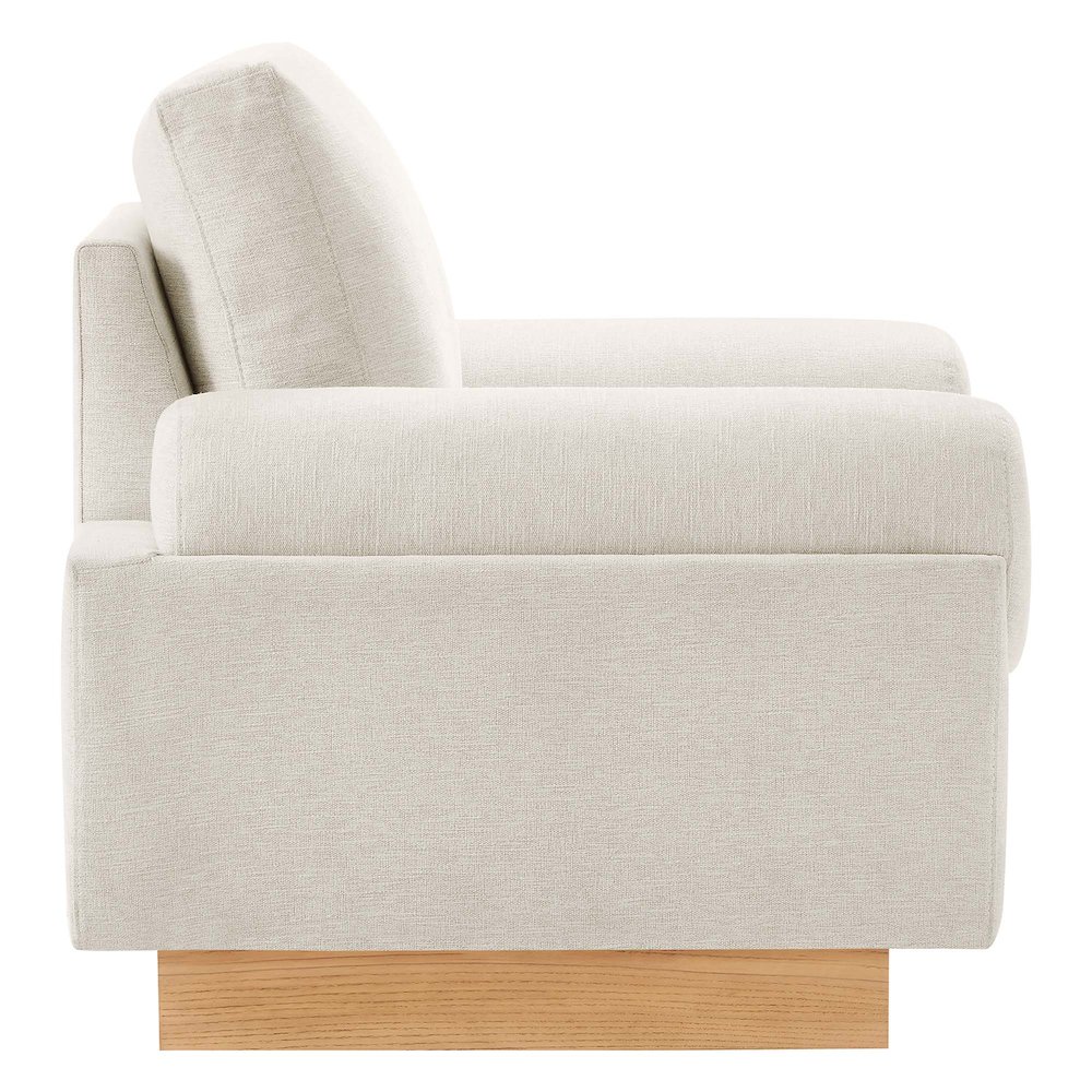 Oasis Upholstered Fabric Armchair. Picture 4