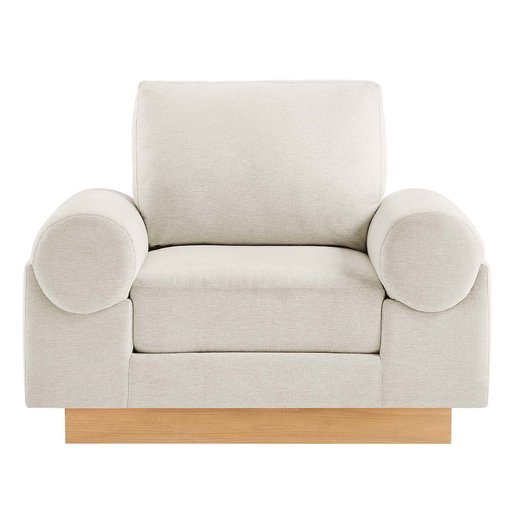 Oasis Upholstered Fabric Armchair. Picture 6