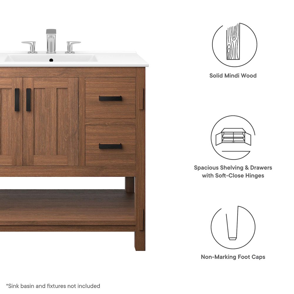 Ashlyn 36” Wood Bathroom Vanity Cabinet (Sink Basin Not Included). Picture 2