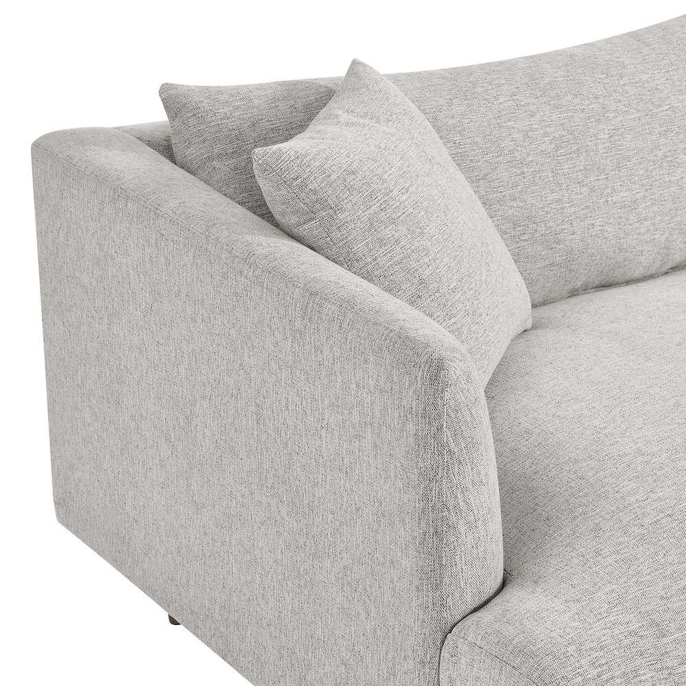 Zoya Down Filled Overstuffed Sofa. Picture 7