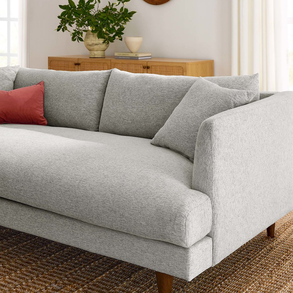Zoya Down Filled Overstuffed Sofa. Picture 9