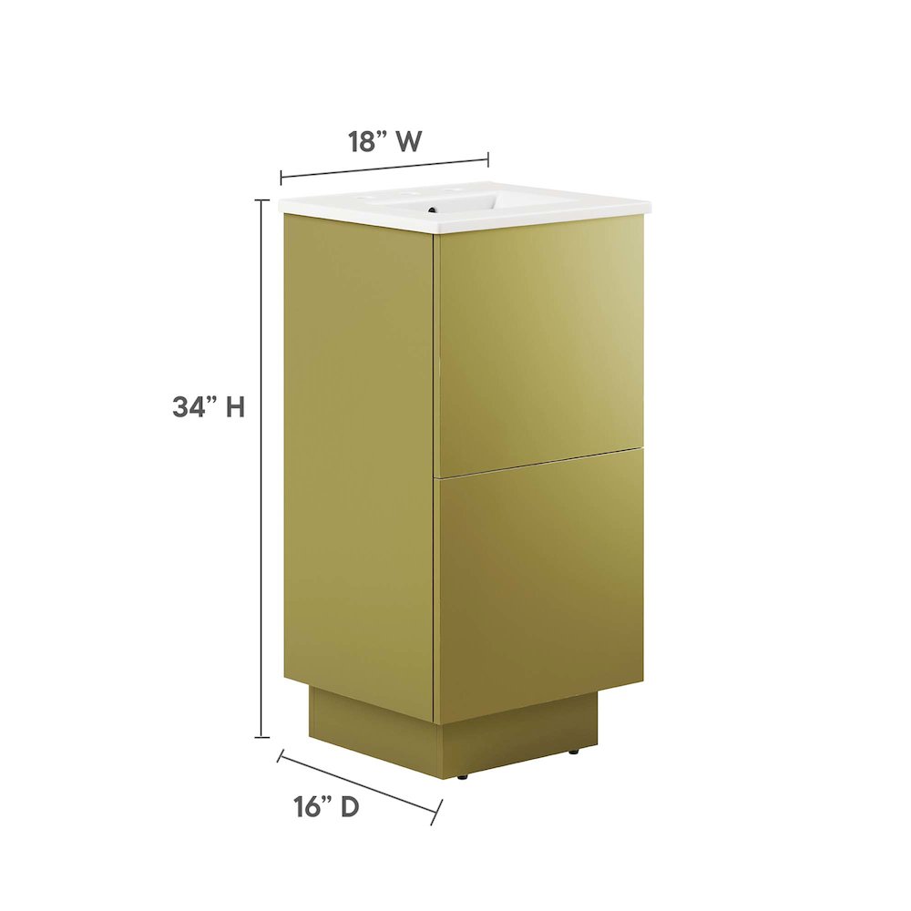 Quantum 18" Bathroom Vanity. Picture 2