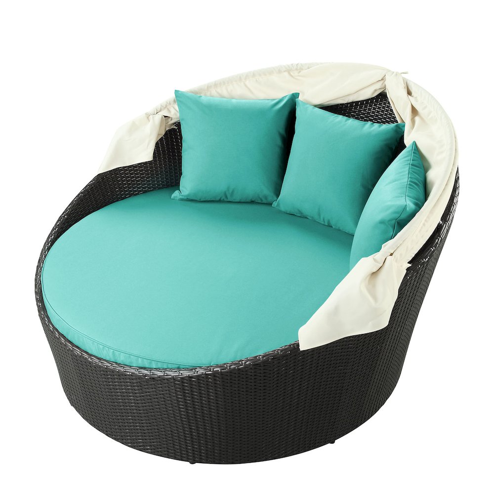 Siesta Canopy Outdoor Patio Daybed. Picture 4