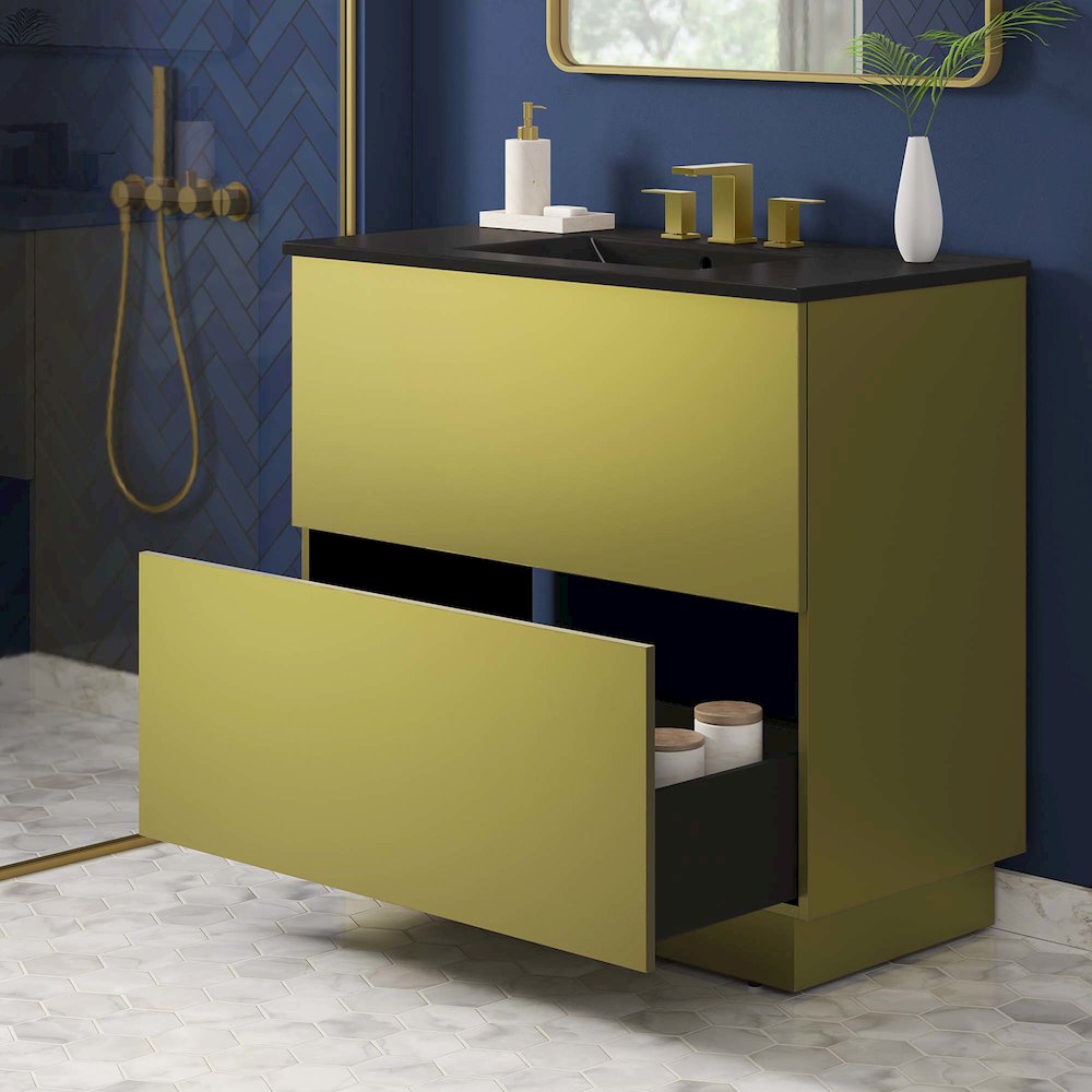 Quantum 36" Bathroom Vanity. Picture 11