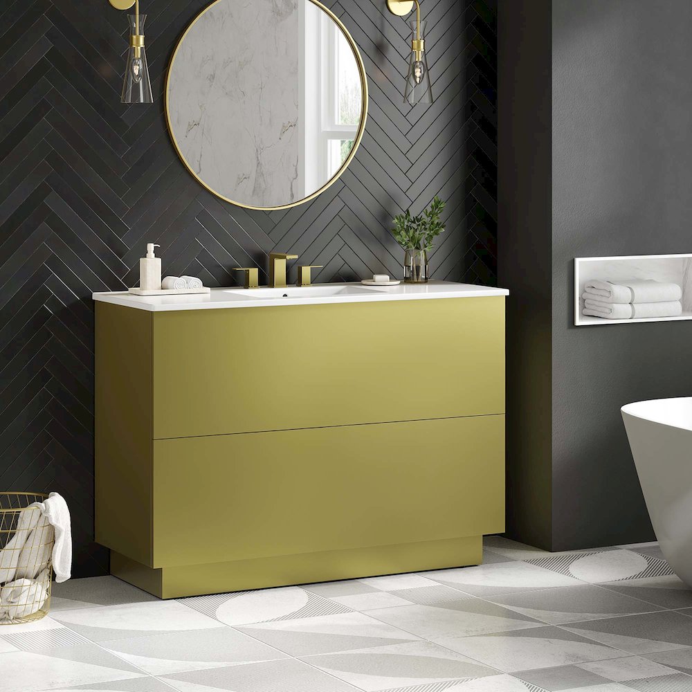 Quantum 48" Single Sink Bathroom Vanity. Picture 10