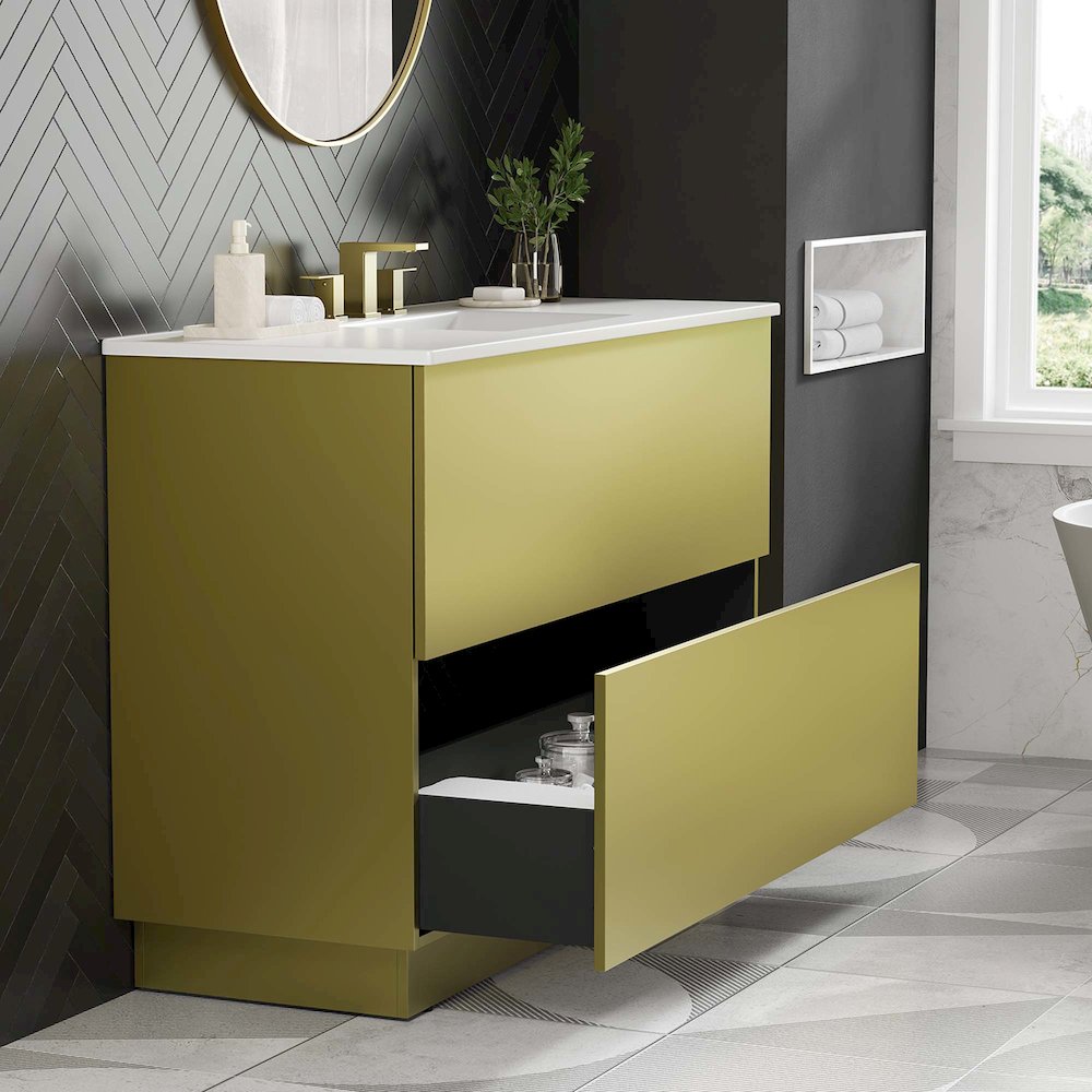 Quantum 48" Single Sink Bathroom Vanity. Picture 11