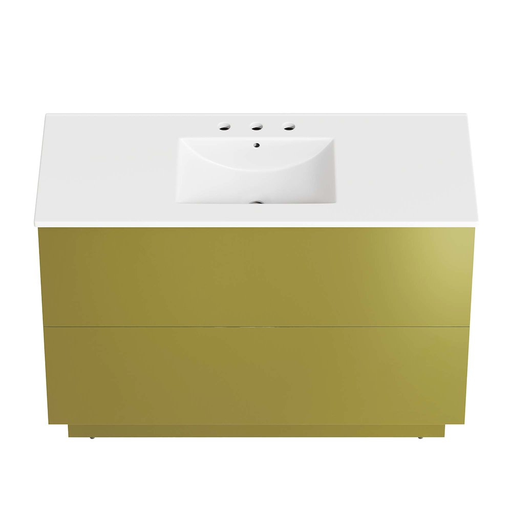 Quantum 48" Single Sink Bathroom Vanity. Picture 7