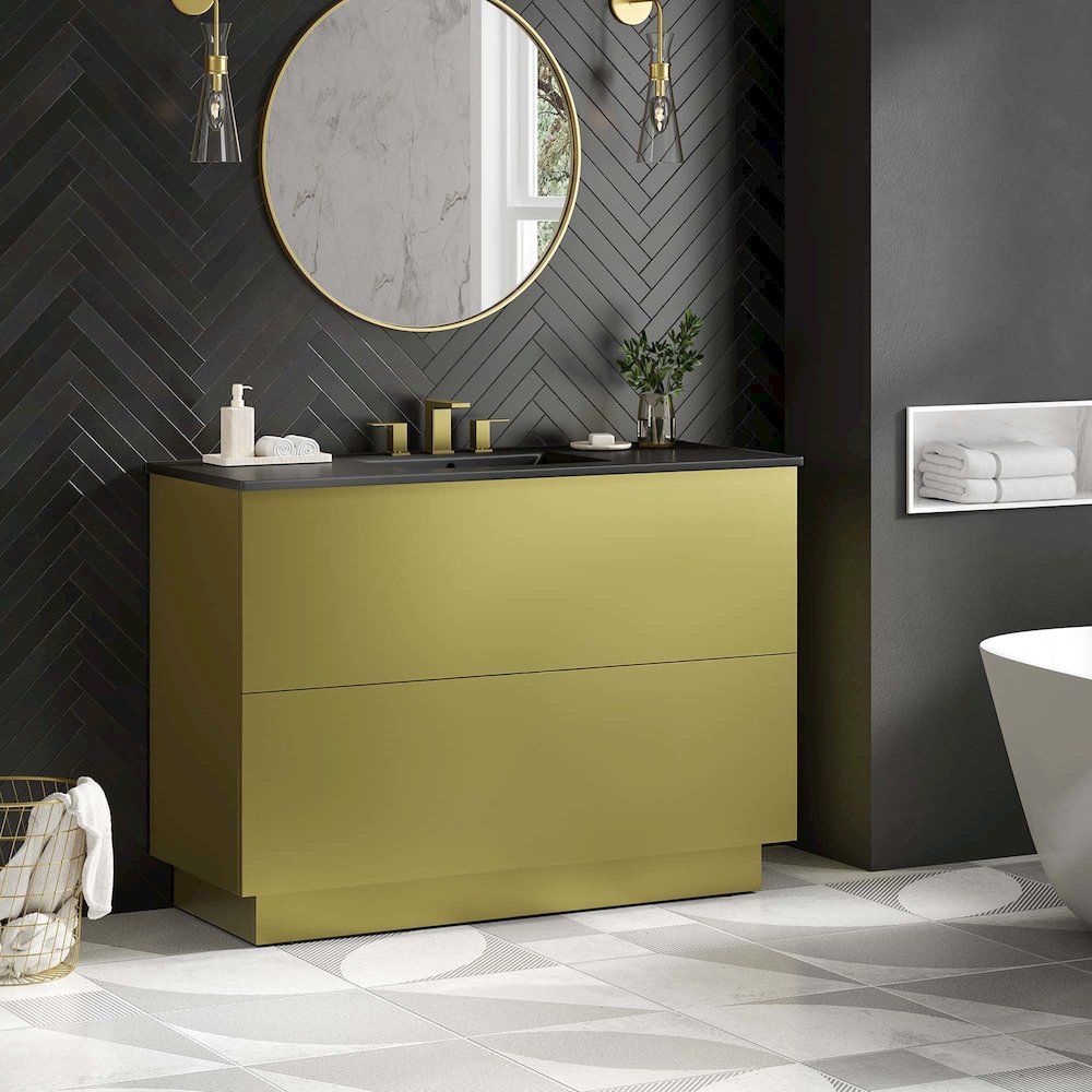 Quantum 48" Single Sink Bathroom Vanity. Picture 10