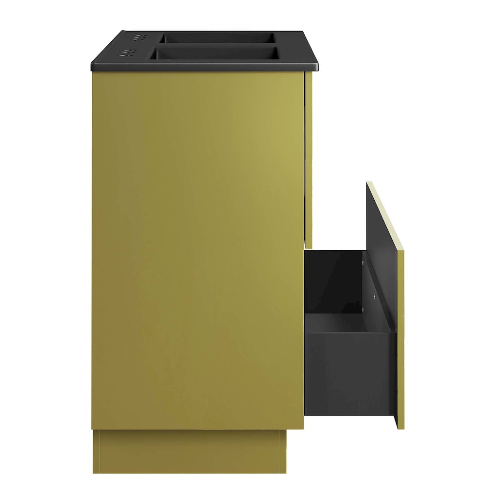 Quantum 48" Double Sink Bathroom Vanity. Picture 8