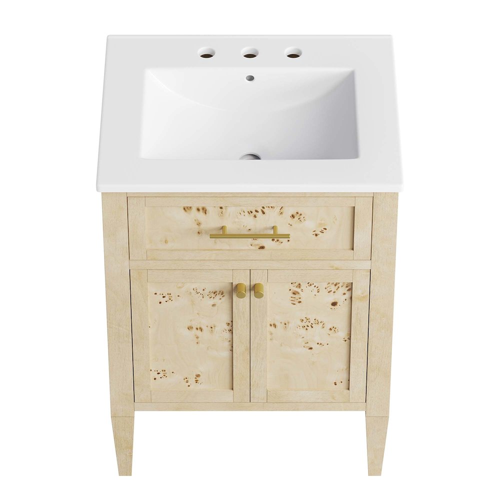 Elysian 24" Wood Bathroom Vanity. Picture 8