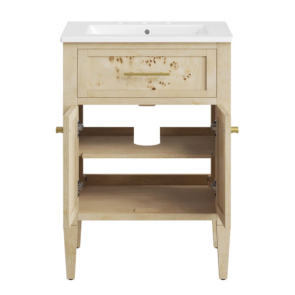 Elysian 24" Wood Bathroom Vanity. Picture 9